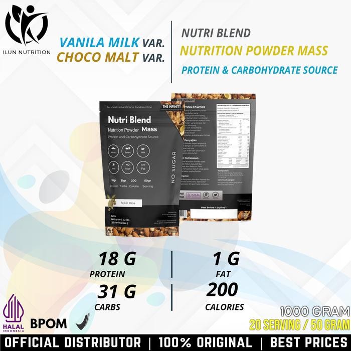 

Promo[Best Seller] INFIMILK Susu Nutrisi Tinggi Protein & Rendah Lemak - 900 gr 2 lbs - Vanilla Milk, 1000gr