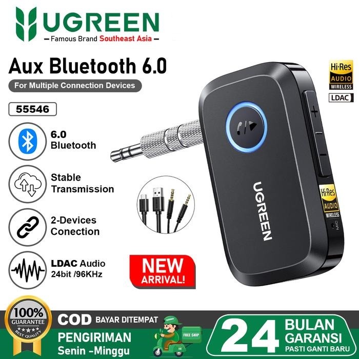 UGREEN Car Bluetooth Receiver Transmitter - Ugreen 80893 70601 90748 55546 Bluetooth 6.0 5.1 RX TX O