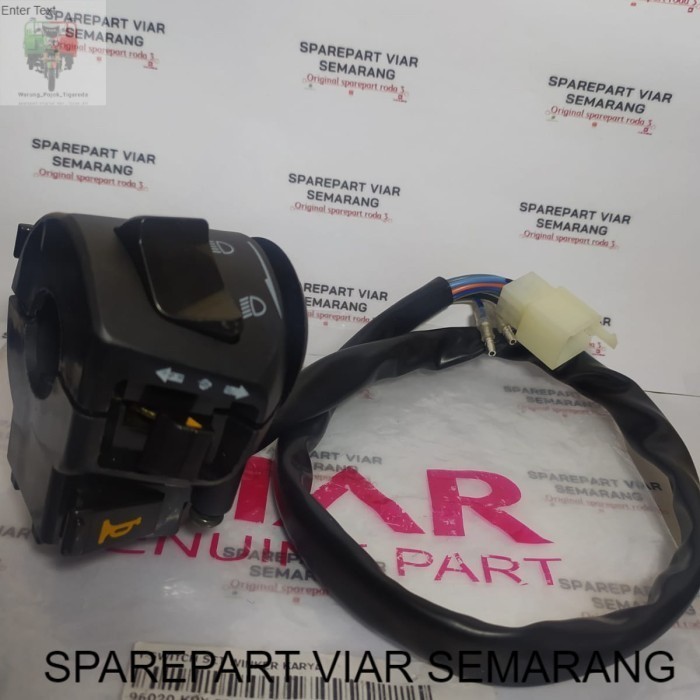 holder switch sein klakson viar karya roda 3 tombol klakson viar terlaris