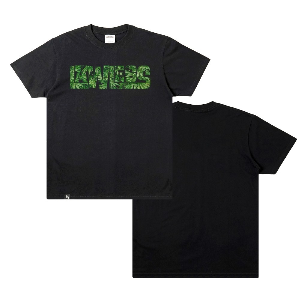 [Bestselling] Lawless Jakarta - Smoke'em T-Shirt - Black /