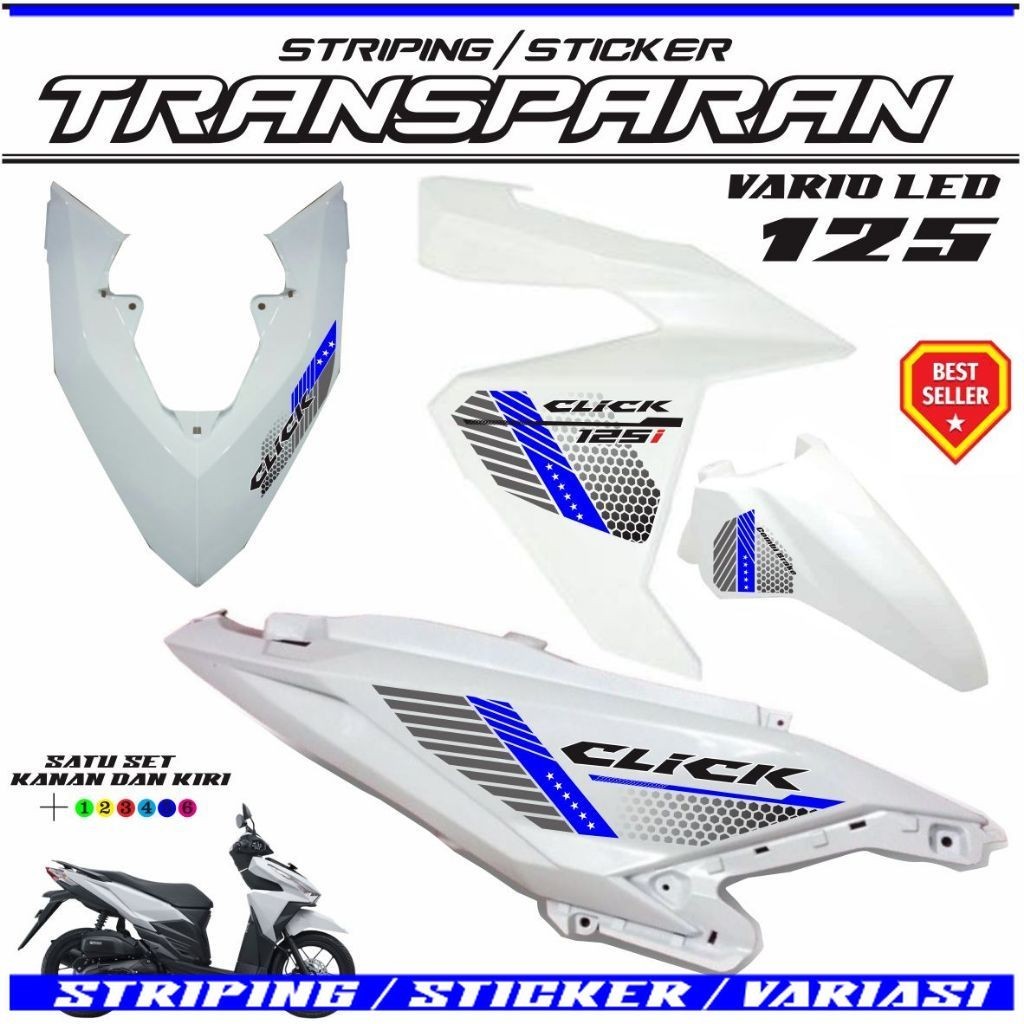 COD / STRIPING CLICK VARIO LED 125 FI / STRIPING TRANSFARAN UV / STRIPING VARIO LED 125