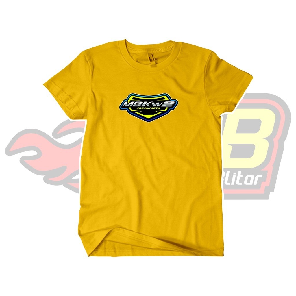 BEST QUALITY - Kaos MBKw2 Katun Combed Distro Kaos Racing ✔️