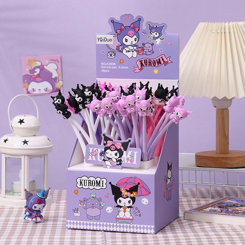 

SEJAHTERA SELALU - Viral Pulpen Elastis Goyang Dengan Boneka Kartun Sanrio Lucu Imut / Pen Lentur Goyang Karakter / Pulpen INUl