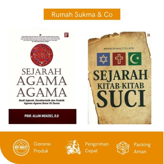 Paket Sejarah Kitab-kitab Suci & Sejarah Agama-agama