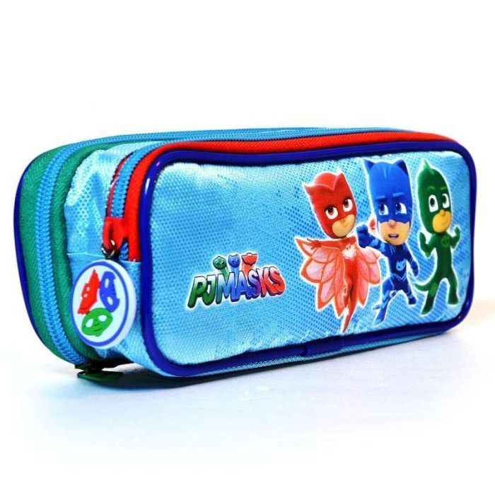 

promo ✨ -PJ MASKS Tempat Pensil Orinal Pencil Pouch Case Blue PM-XSPB204