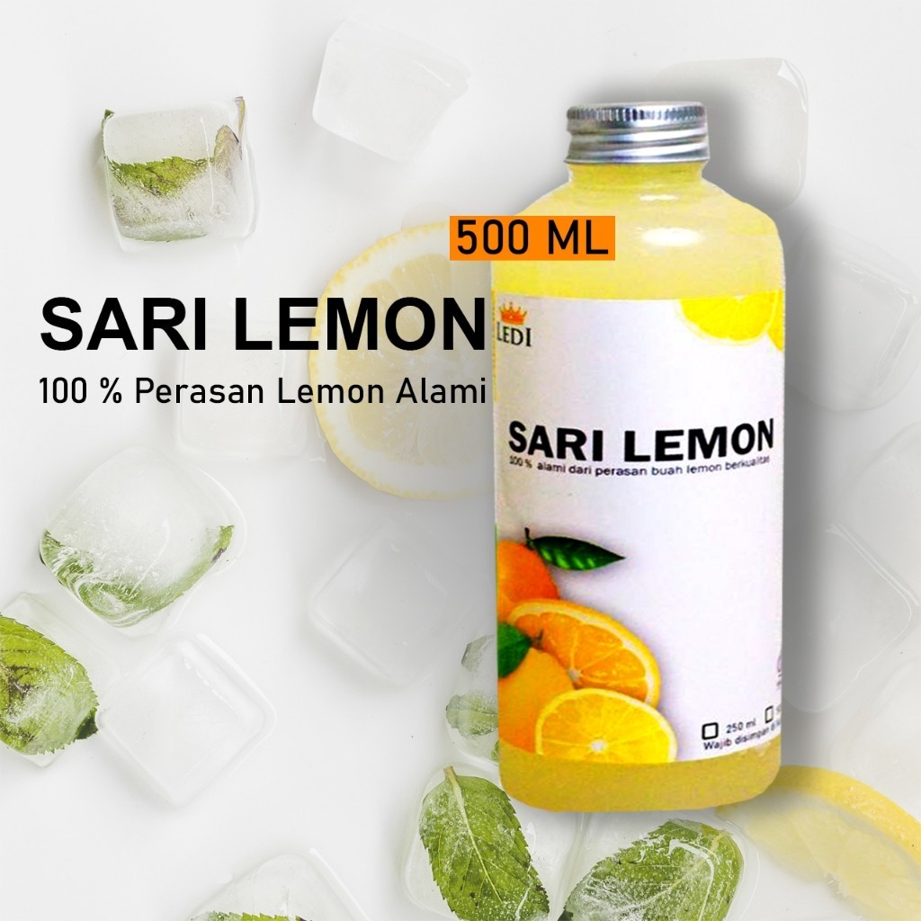 

Sari Lemon Murni 500 ml - BPOM 100% Murni Perasan Lemon by Ratu Ledi