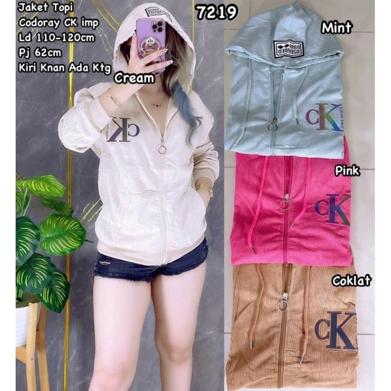 7219 Jaket Topi Codoray CK Imp