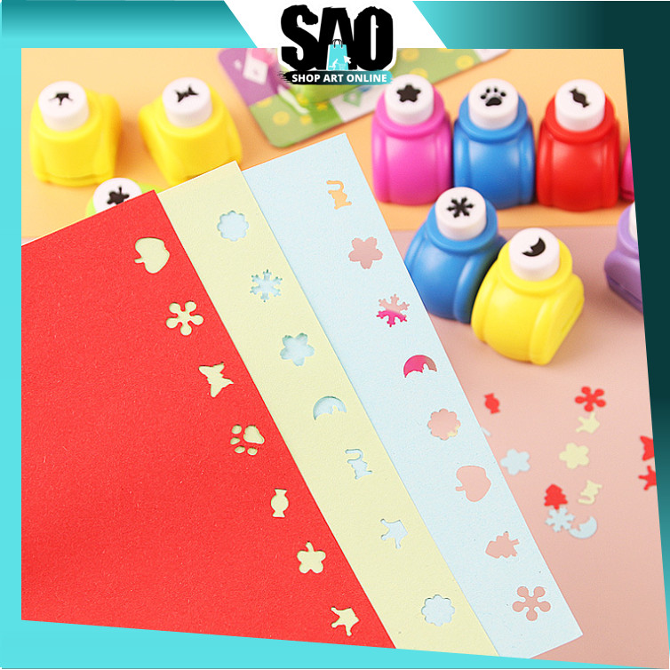 

SAO - 6284 DIY Craft Puncher Berbagai Bentuk / Mini Puncher Paper Cutting