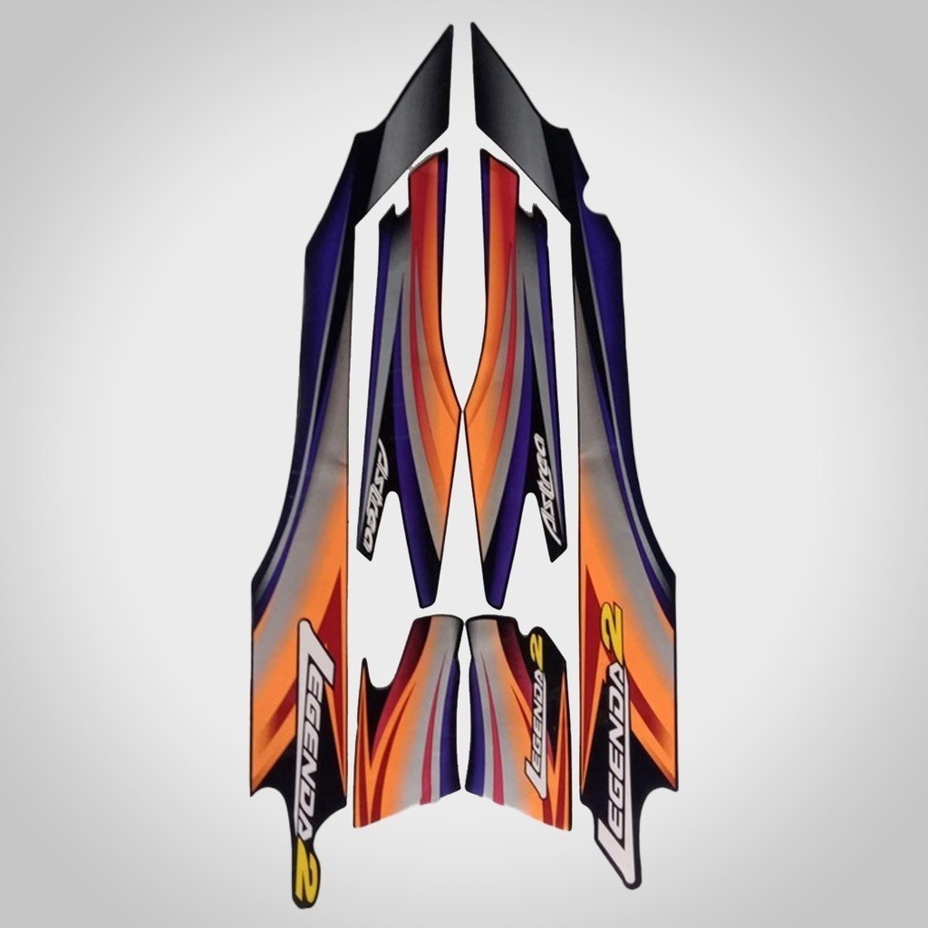 STRIPING STANDART ASTREA LEGENDA 2 2002 - STIKER MOTOR HONDA LEGENDA 2002