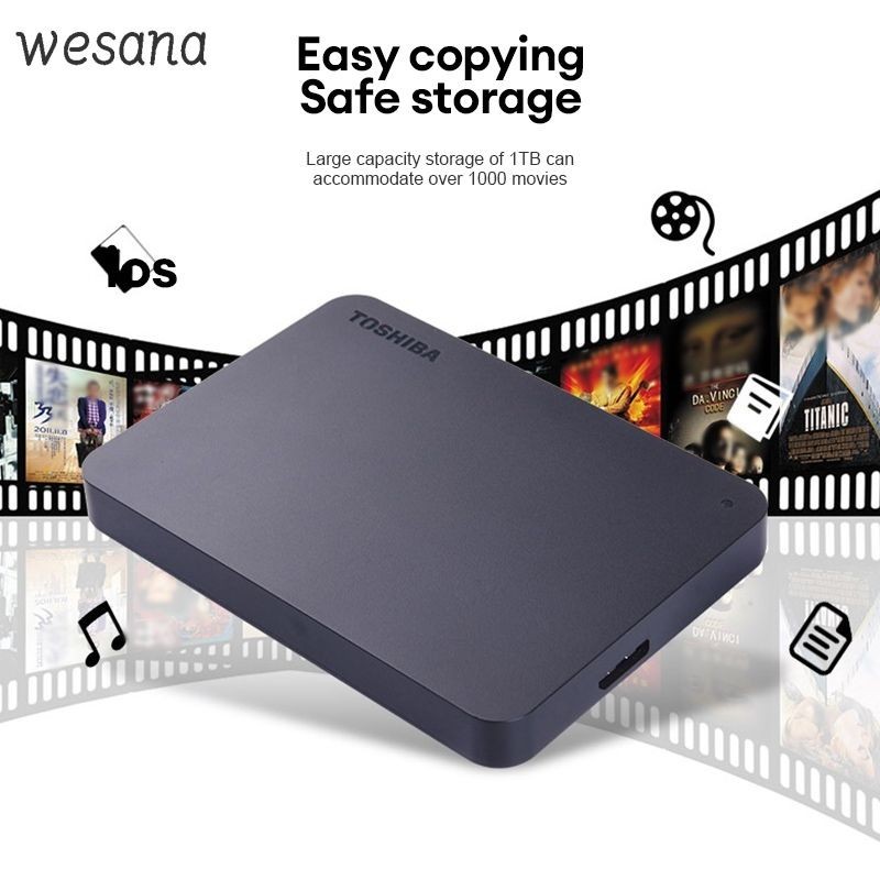 Antarmuka USB Hard Drive Eksternal Hard Drive Seluler Berkapasitas Besar Hard Drive Ekspansi Ponsel 