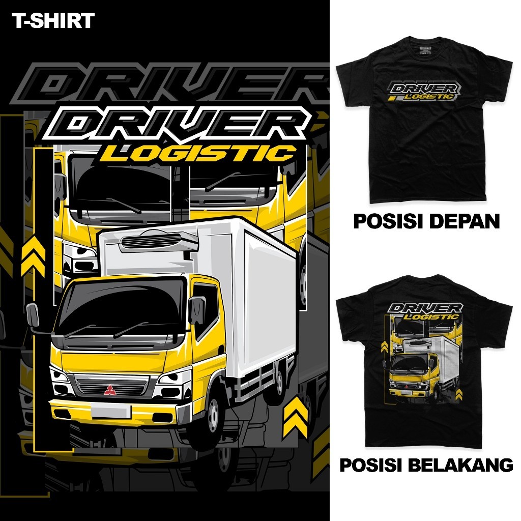 KAOS DRIVER LOGISTIC - KAOS DRIVER PEJUANG NAFKAH - KAOS DRIVER MANIA INDONESIA - KAOS DRIVER ELIT P
