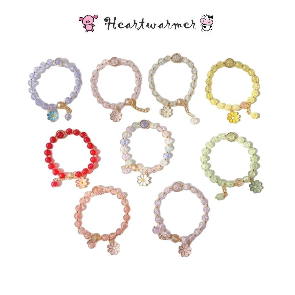 Gelang Mutiara Kristal Mote Bandul Cutes