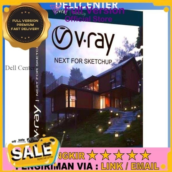 Beli 2 Gratis 1 VRAY V-Ray Next 5 For Sketchup -Untuk Rendering Plugin. Garansi Aktivasi Premium