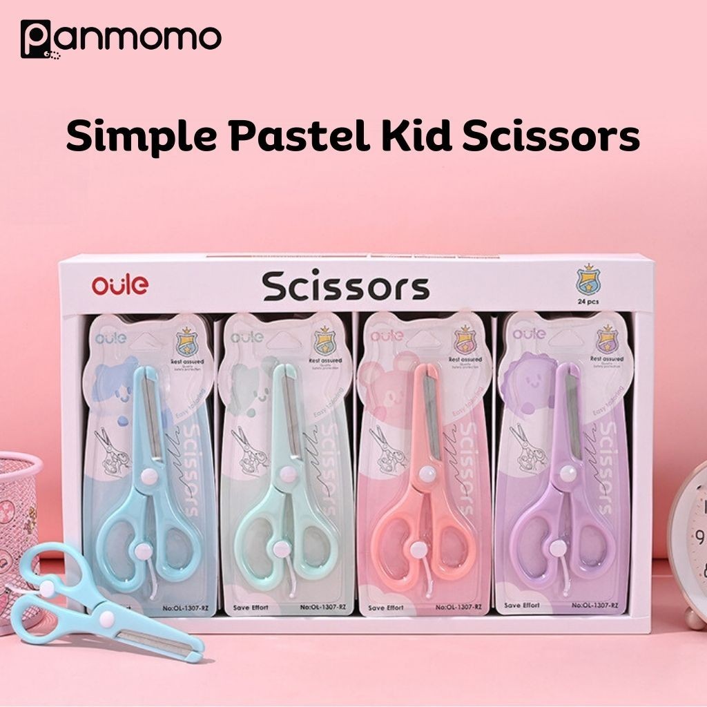 

Gunting Anak Aman & Lucu – Panmomo Kid Scissors untuk DIY & Sekolah