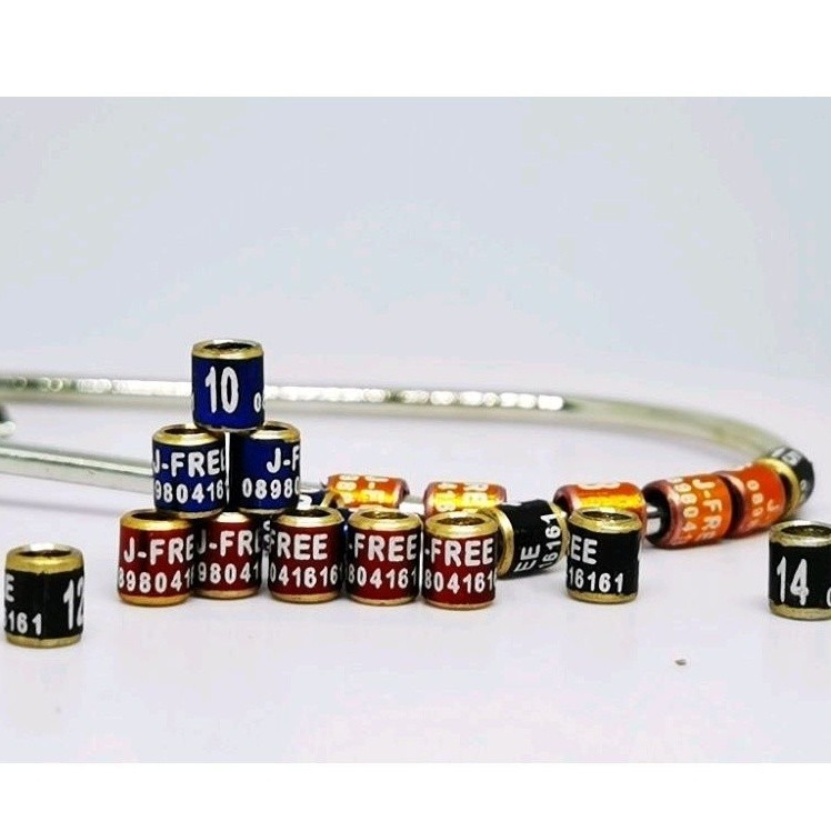 RING BURUNG pleci sogon blacktroat emje emprit red siskin cetak nama