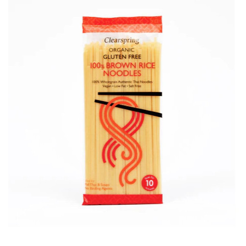 

Mie Pasta Beras Merah Organik Clearspring Organic Gluten Free 100% Brown Rice Noodles 200g