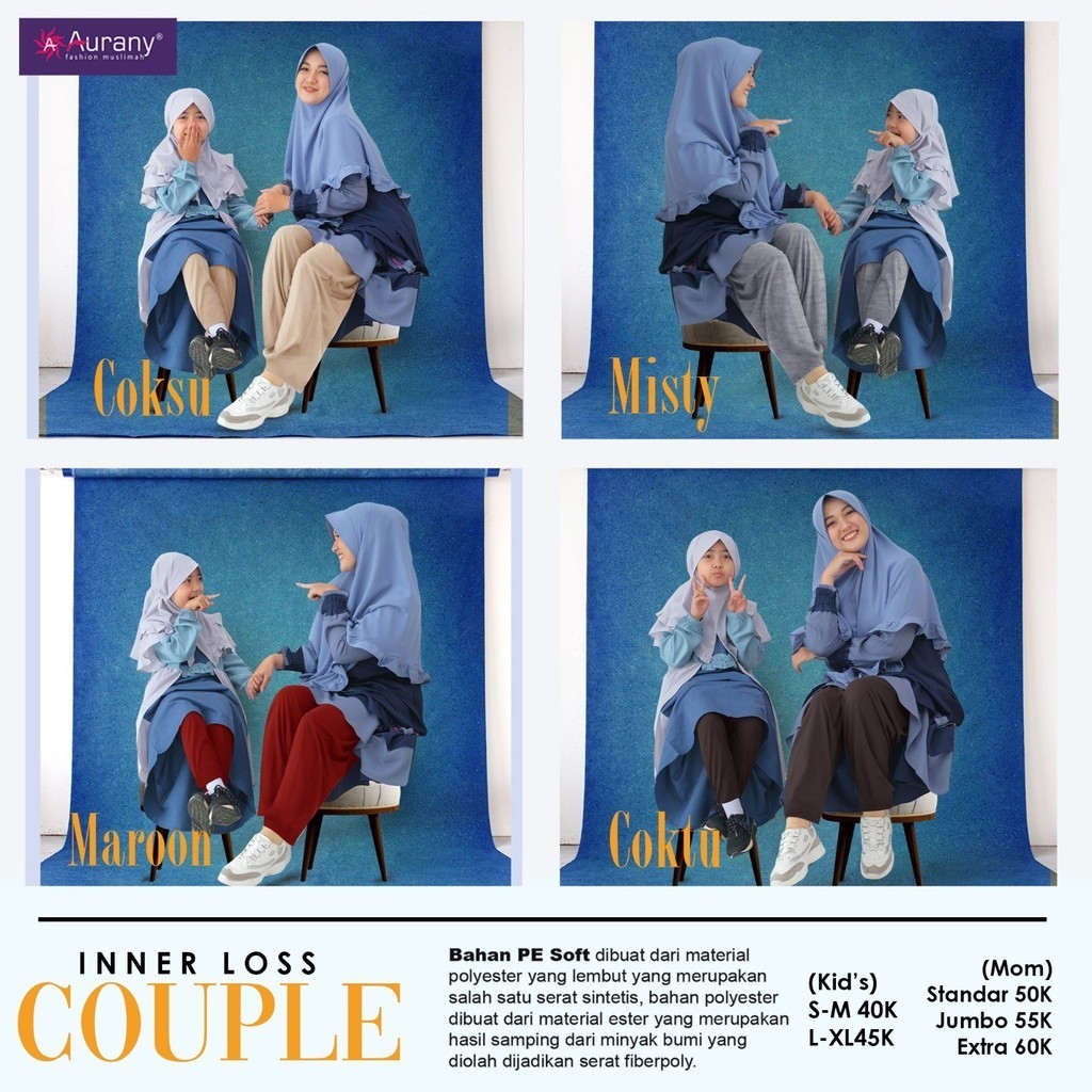Celana Inner Loss Kids Aurany Celana Dalaman Gamis Anak