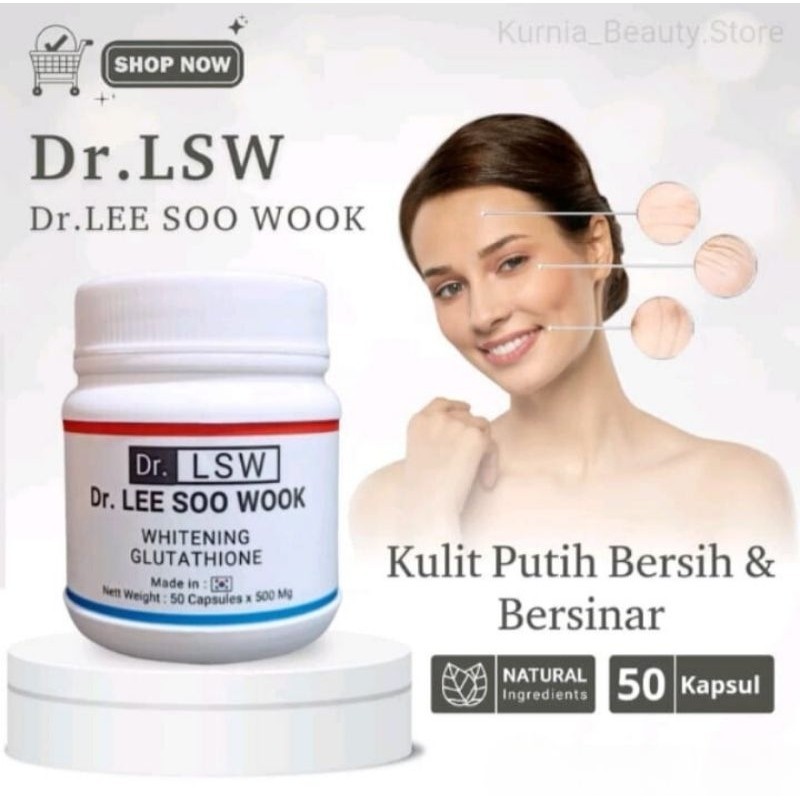 DR. LSW  Pemutih Wajah Whitening Glutathione Asli 100% Original