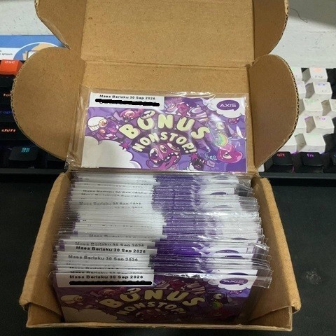 [KHUSUS KONTER PULSA] Kartu Perdana AXIS SP SEGEL Belum ada Kuota - WAJIB diinject Kuota