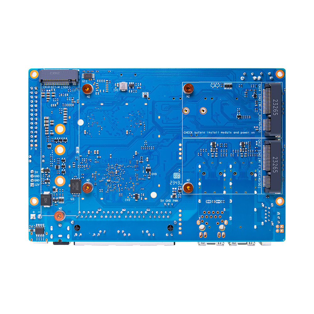 Pi BPI-R4 Router board MediaTek MT7988A (Filogic 880) 4-core ARM Corex-A73 WiFi7 iPA NIC Module 4x G