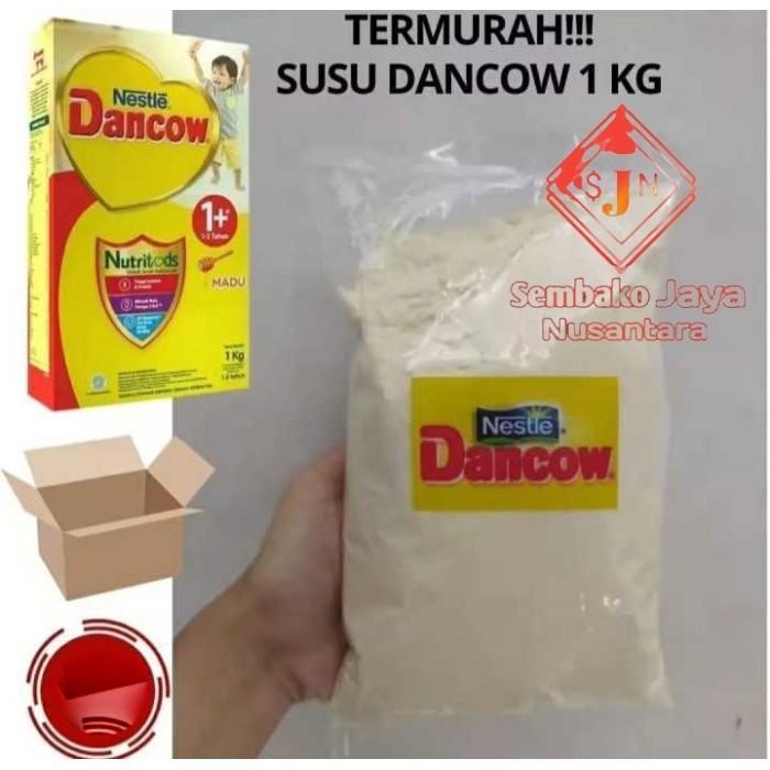 

TERJUAL susu dancaw / bubuk susu dancow asli / Susu Bubuk dancow fullcream 1kg