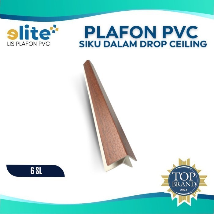 Lis Plafon PVC Elite - Lis Siku Dalam - 02 SL