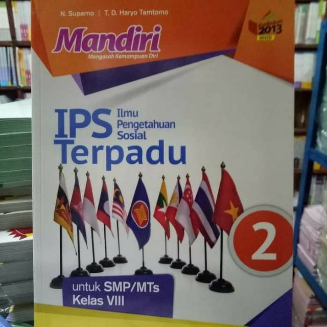 Buku Mandiri IPS kelas 8 revisi Erlangga