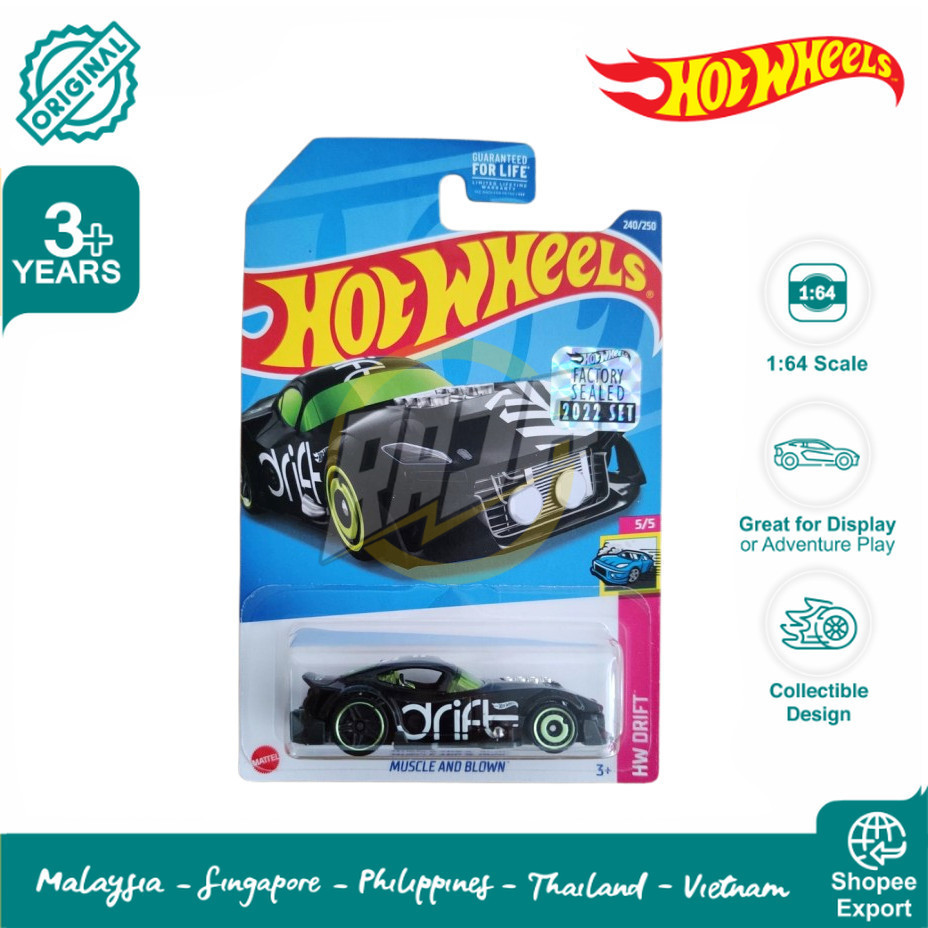 Hot Wheels Treasure Hunt Muscle And Blown FactoryTH Sealed - Cvradit