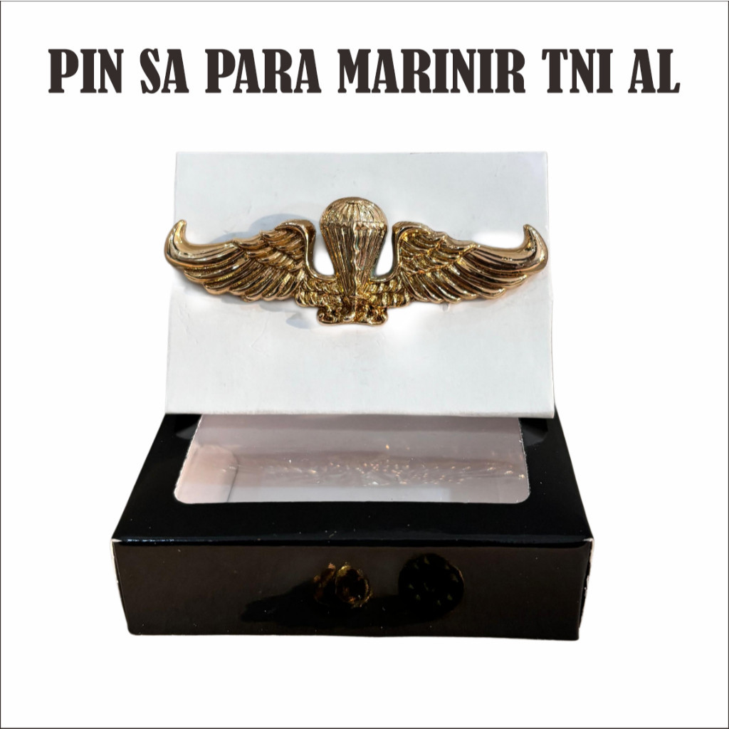 PSN_Atribut brevet wing para marinir tni al bahan logam berkualitas Terbaru