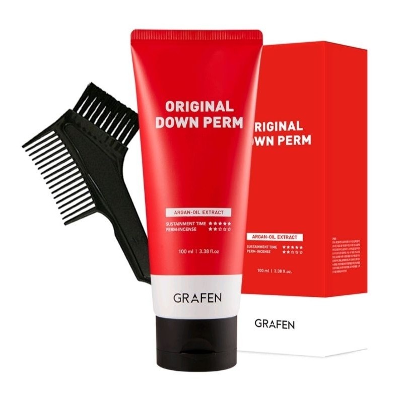 Grafen Original Down Perm Untuk Pria / Perm Rambut