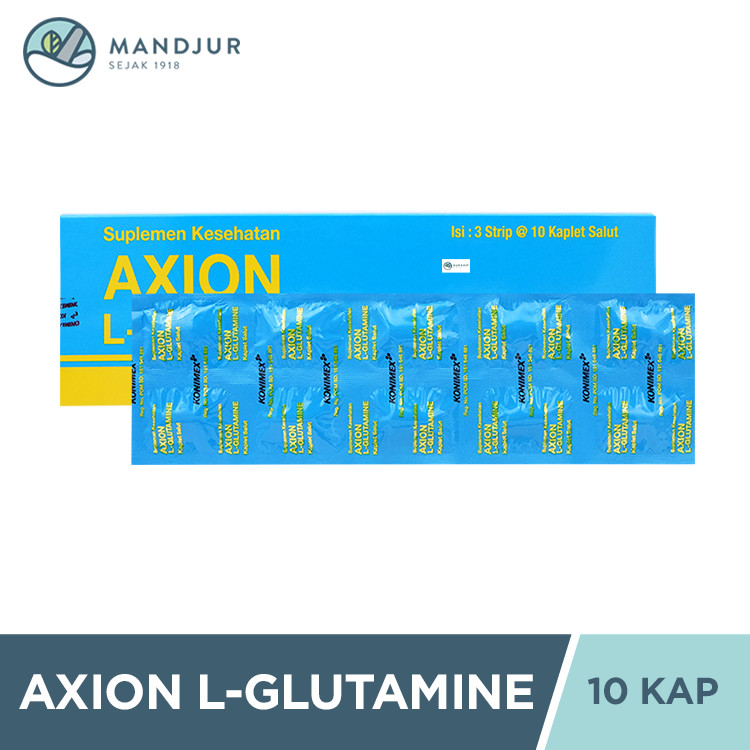 Axion L-Glutamine 10 Kaplet - Menjaga Kesehatan Tubuh