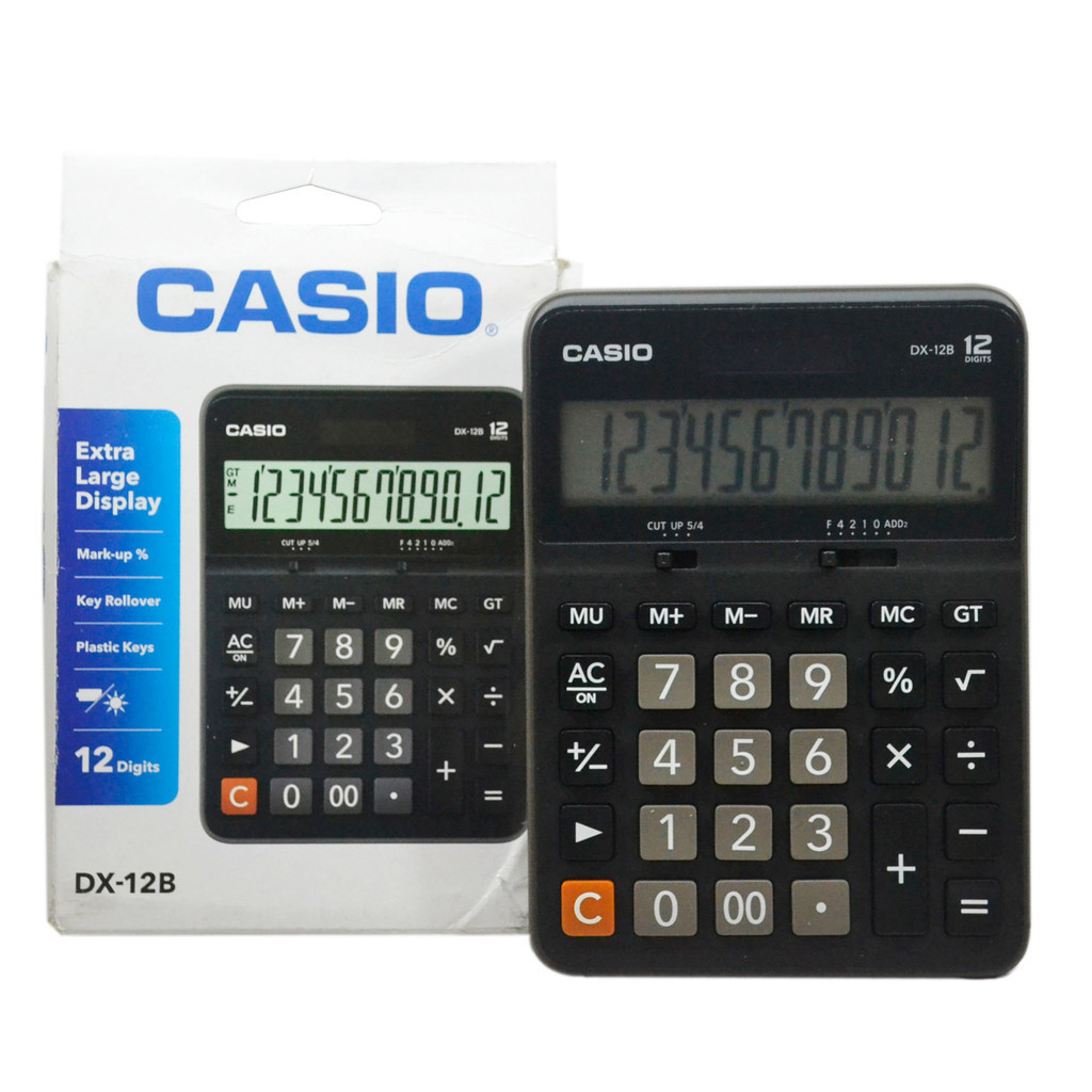

Calculator Casio Dekstop Kalkulator DJ-120D Plus, 220D Plus, 240D Plus