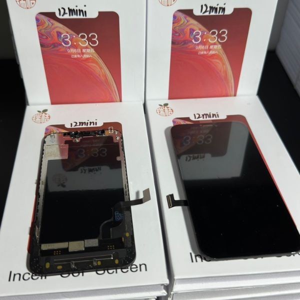 LCD LAYAR DISPLAY TOUCHSCREEN IPHONE 12mini RJ BISA GANTI IC