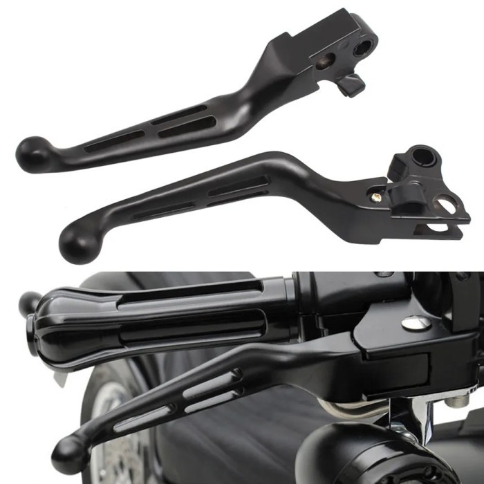 Neww handle tuas rem kopling harley davidson dyna touring sportster 883 - BLACK