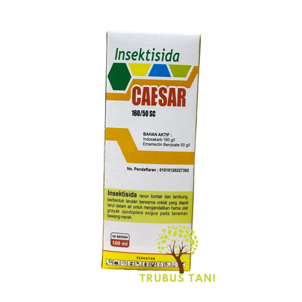 Insektisida CAESAR 160/50OD ukuran 100ml-pengendali ulat grayak pada tanaman