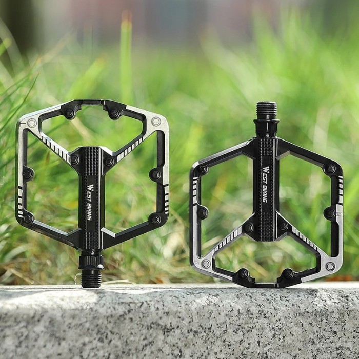 West Biking Pedal Sepeda 2 DU Bearing MTB Seli Roadbike YP0802085 GPT