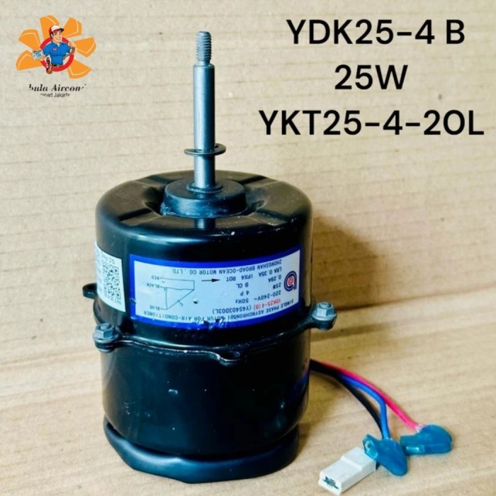 DINAMO FAN OUTDOOR AC MIDEA 



ORI HITAM 




YDK25-4 B 25W