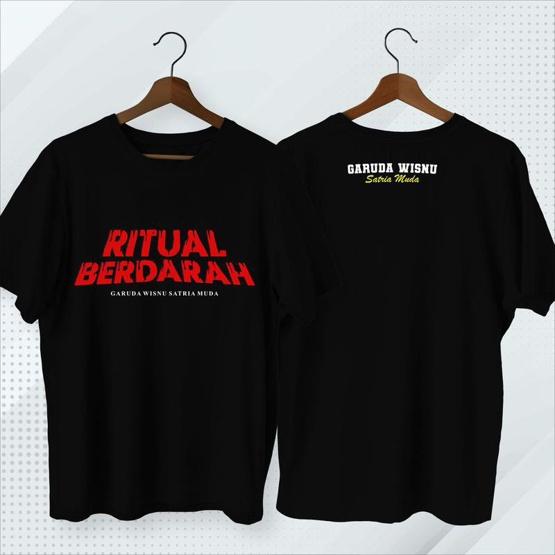 Kaos Baju Ritual Berdarah GWSM Kaos Garuda Kaos Barong Kaos Unisex