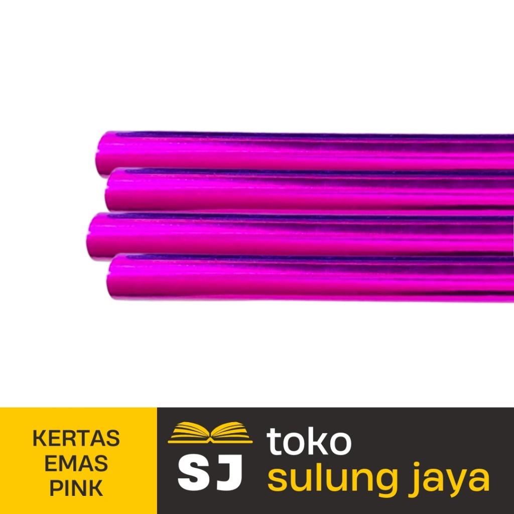 

KERTAS EMAS PINK / KERTAS SAMPUL EMAS PINK GLOSSY