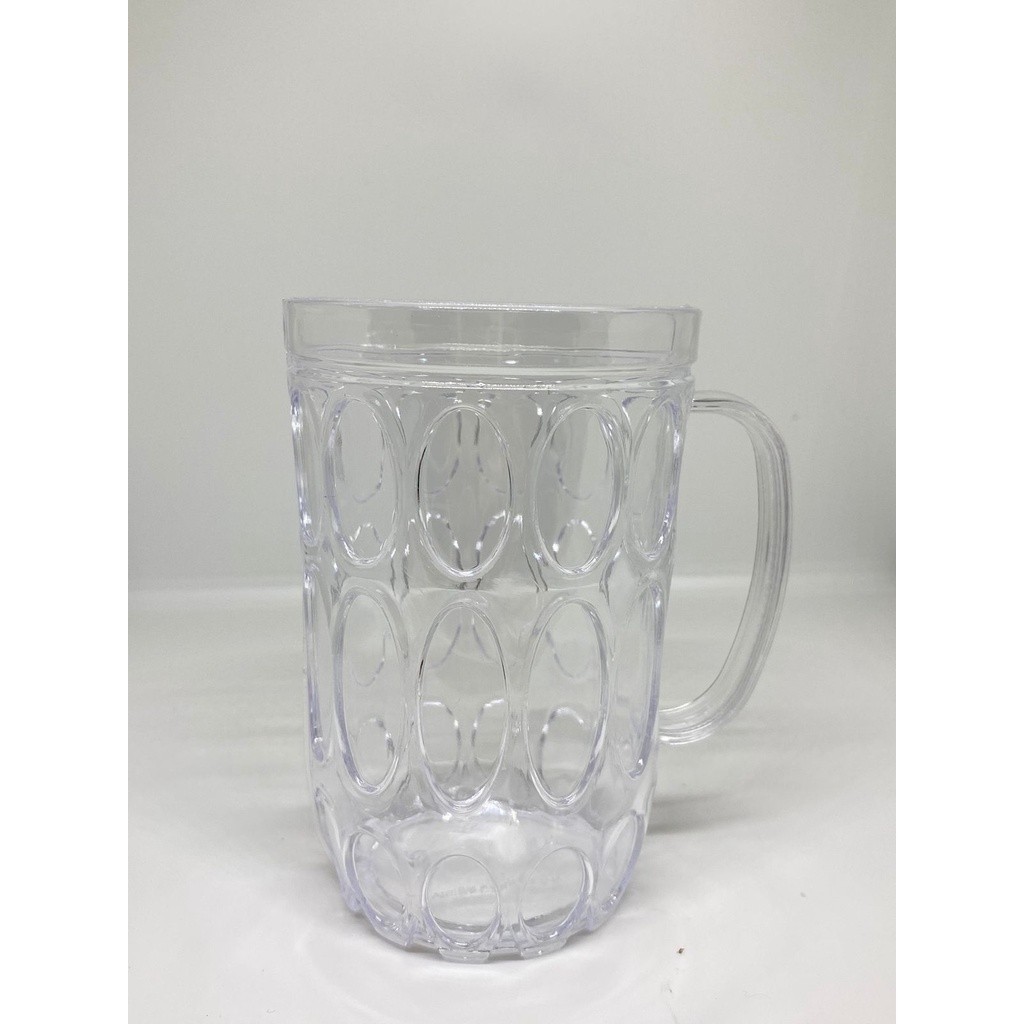 Gelas Plastik Bening / Gelas Akrilik / Mug Plastik / Mug Beer Victory Premium