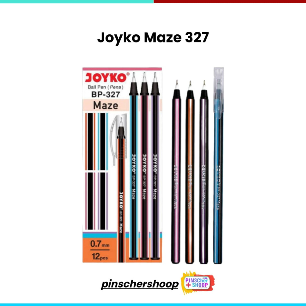 

Pulpen JOYKO Bulpen Balpoint Maze Bp-327 / Pcs