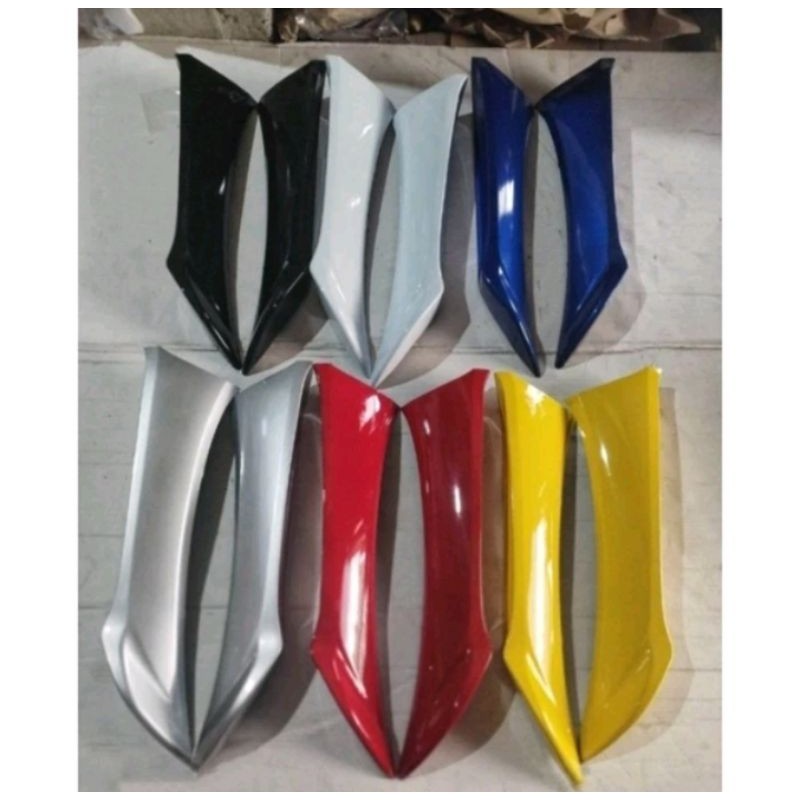 COVER BODI SAMPING SAYAP LUAR / DEK LUAR  HONDA SUPRA X 125  LAMA OLD  ALL WARNA