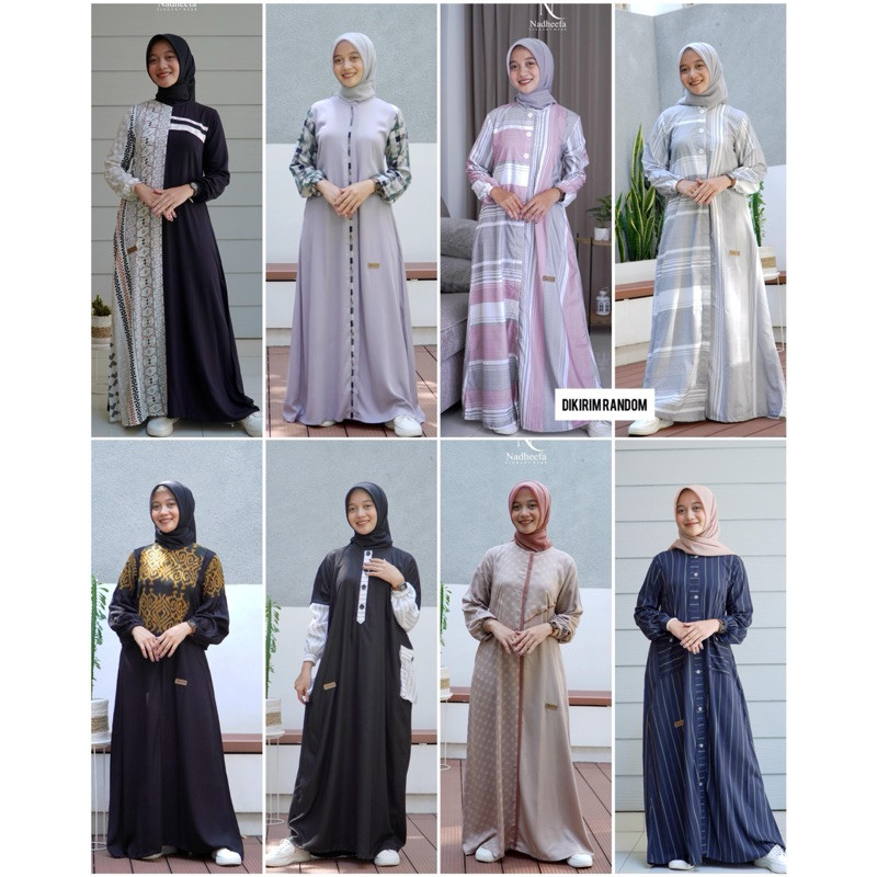 READY NADHEEFA DRESS KATALOG TERBARU ORI NADHEEFA STORE