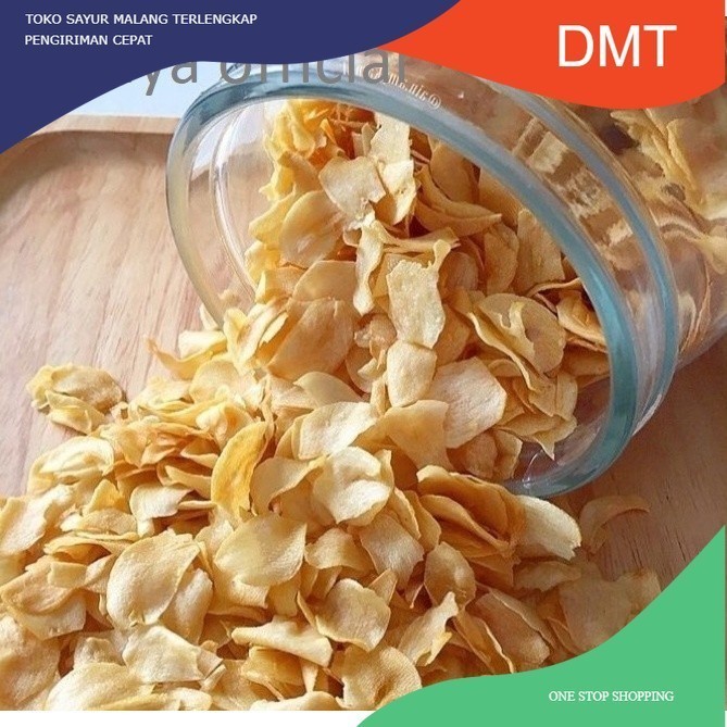 

Bawang Putih (Kating) Goreng PREMIUM / Bawang Goreng / Tidak Gosong - Tidak Pait - Tanpa Campuran - Tanpa Pengawet