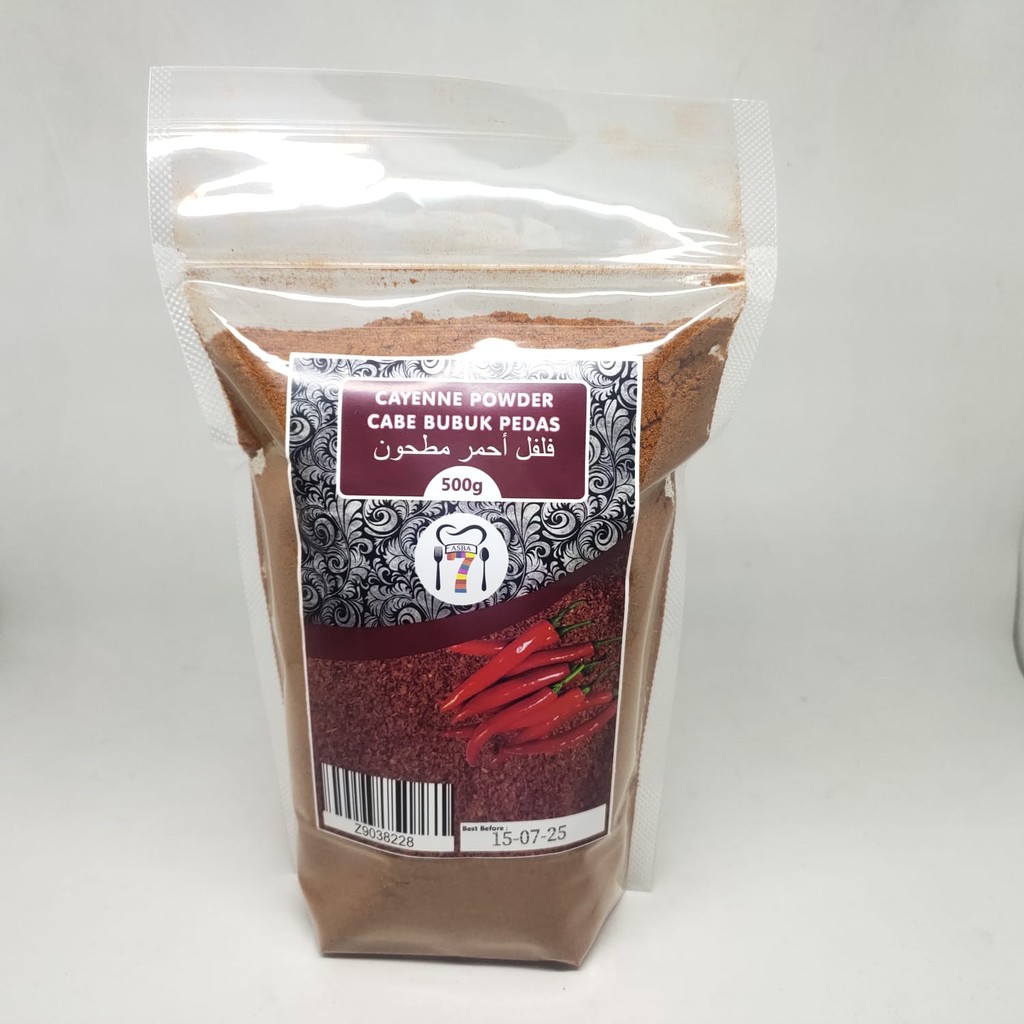 

ASBA CAYENNE POWDER CABE BUBUK PEDAS 500gr