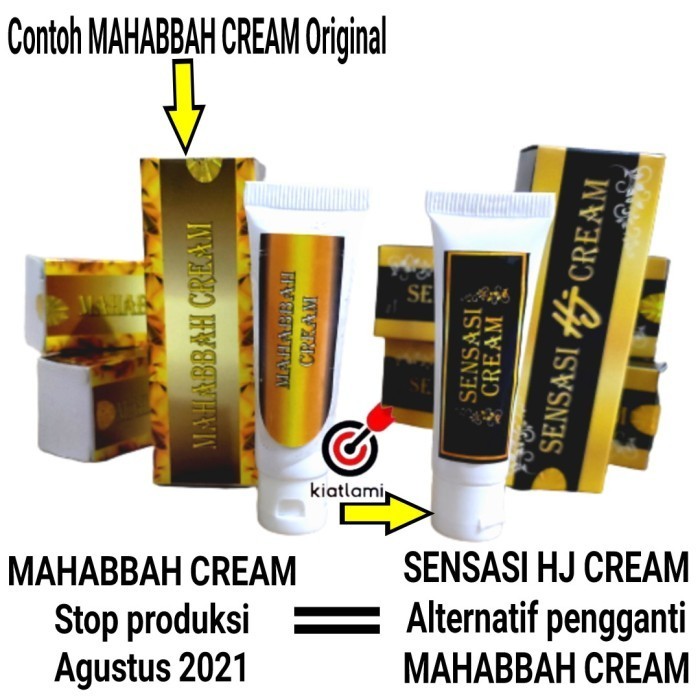 ALL READY STOCK TERLARIS DAN TERPERCAYA AMPUH  SENSASI Hajar HJ Jahanam CREAM Original Obat Oles Pri
