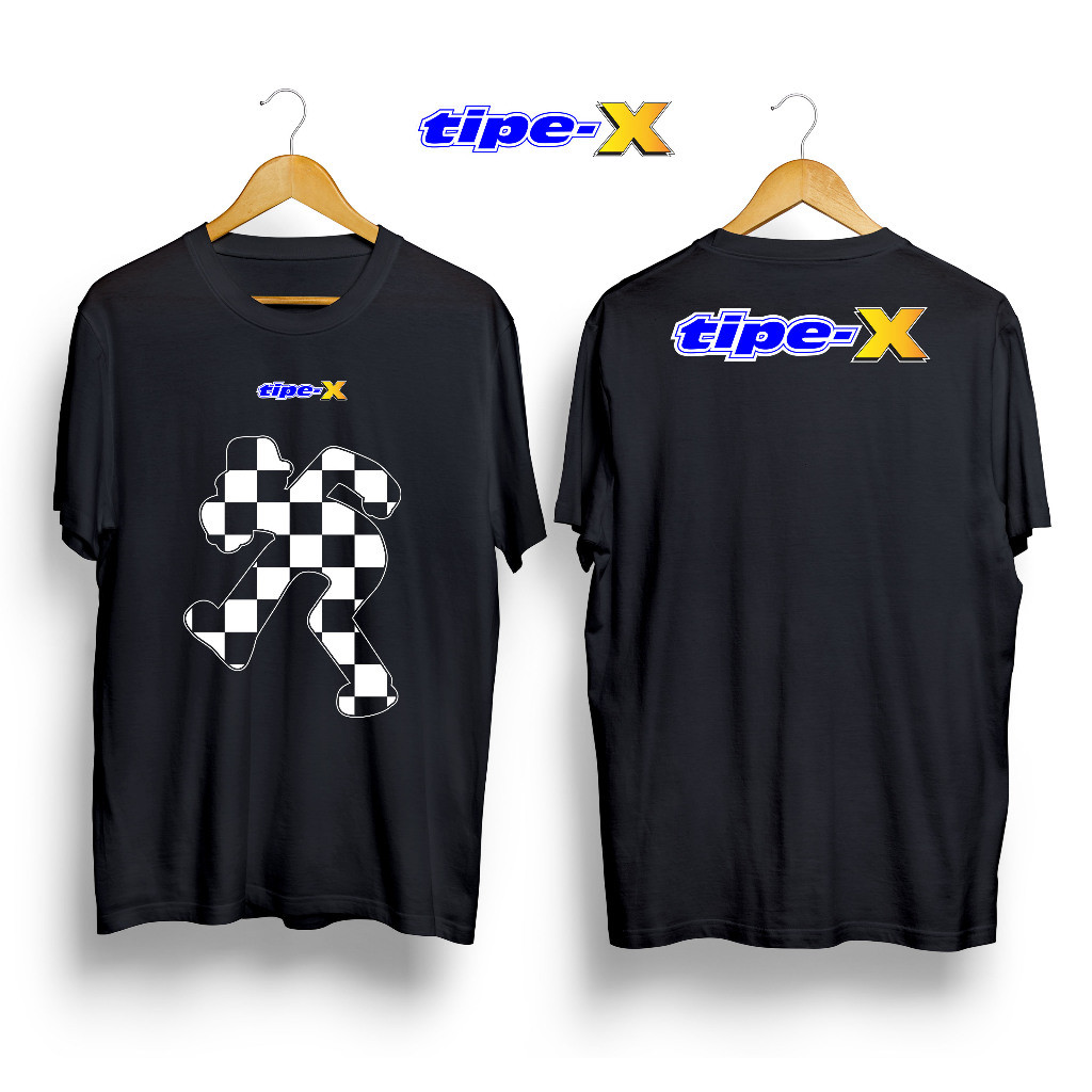 Kaos Band Tipe X X Friends Indonesia | Tshirt Tipe-X X-Friends X-Angels | Baju Musik Katun Combed