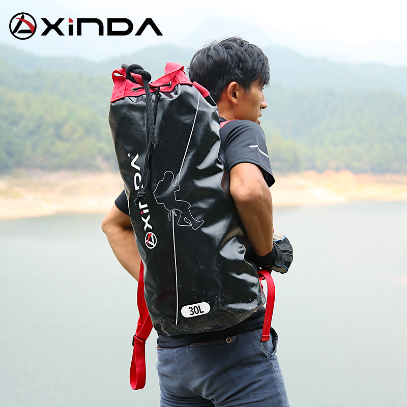 Xinda Outdoor Climbing Rope Bag Storage backpack outdoor rappelling backpack equipment bag mountaine