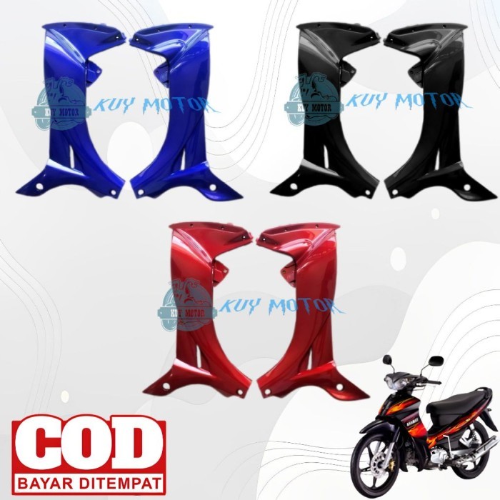 Sayap Depan Dalam Yamaha Jupiter Z Burhan 2006 - 2008 Hitam Merah - Hitam