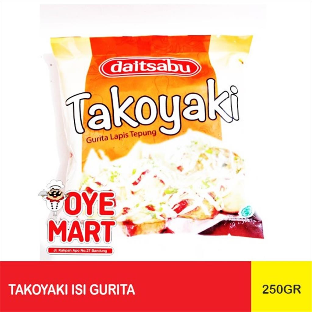 

TAKOYAKI ISI GURITA 250GR DAITSABU